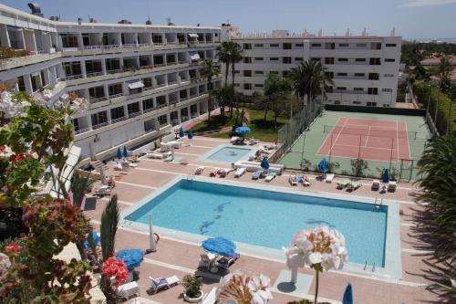 Apartamentos Teneguia Playa del Ingles  Bagian luar foto